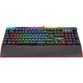 Resim Rampage KB-R97 X-Tracer Mekanik Rgb Aydınlatmalı Blue Switch Gaming Oyuncu Klavye 