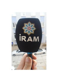 Resim Üçgen Mikrofon Süngeri Dijital Baskı 