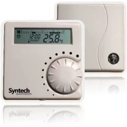 Resim Syntech SYN-177-RF Programlanabilir Dijital Kablosuz Oda Termostatı 