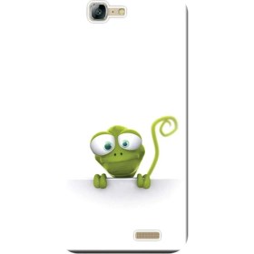Resim Ceppare Huawei Ascend G7 Kılıf Desen Baskılı Silikon Kapak Kertenkele STK:478 