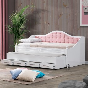 Resim Setay Yavrulu Yatak, Eymen Yavrulu Karyola - Pembe 
