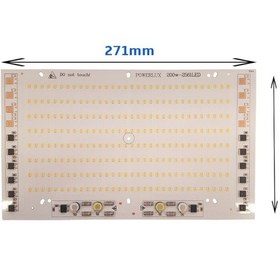 Resim 220 Volt 200 Watt SMD 2835 Ledli Hazır Projektör Ledi Beyaz Hazır Projektör PCB 