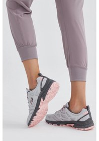 Resim Skechers Hillcrest Leather Memory Foam Outdoor Sneaker Hafızalı Taban Hakiki Deri Kadın Outdoor Ayakkabı Gri Gri 