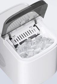 Resim EXENAR Mini Taşınabilir Otomatik Buz Makinasi Hızlı Ev Tipi Portatif Buz Makinesi 