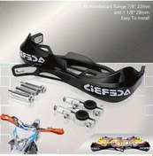 Resim Cloudstore Dayanıklı Siyah Motosiklet El Koruyucu 22mm 28mm Çoklu Montaj - Ktm Honda Yamaha Suzuki 
