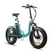 Resim Corelli VONIQ-S FAT BIKE ELEKTRİKLİ KATLANIR BİSİKLET MD 42CM 20 JANT 8 VİTES MAVİ 
