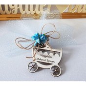 Resim Ahşap Puset Bebek Şekeri(30 Adet) 