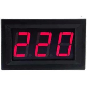 Resim Aek-Tech Dijital Mini Votmetre Ac 70 -500V 0.56" LED Ekran 