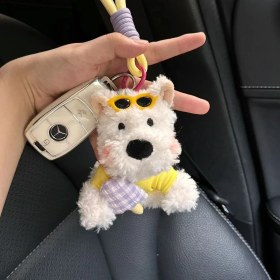 Resim Baijiafu2 Yeni 1 Adet Karikatür Çanta Çekicilik Anahtarlık Sevimli Iyi Şanslar Hediye Peluş Oyuncaklar Bebekler (Yurt Dışından) 