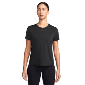 Resim Nike One Dri-Fit Kadın Siyah Antrenman T-Shirt IB9408-010 