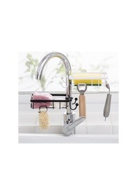 Resim Buffer Paslanmaz Çelik Mutfak Banyo Musluğuna Sabitlenebilir Sabunluk Çok Renkli 