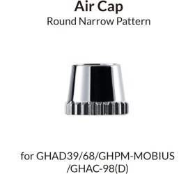 Resim Airbrush Premium Mobius Için Yuvarlak Dar Hava Başlığı 