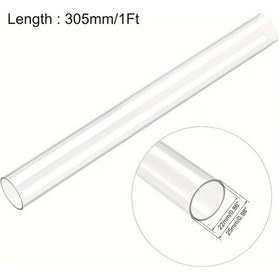 Resim Willowhaven 2li Paket 22mm Ic 25mm Dc Polycarbonat Sert Boru Aydınlatma Su Soğutma 