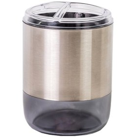 Resim Primanova Lima Xl Diş Fırçalık Şeffaf Siyah Diğer 