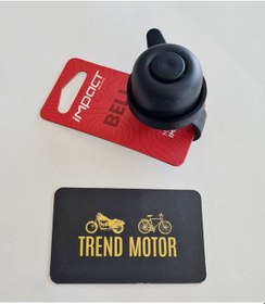 Resim Bisiklet Zil Mat Siyah - Epıc Impact 