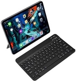 Resim Lenovo Tab P11 Plus Tablet İçin Uyumlu Bluetooth Tablet Klavyesi Mini Slim Şarjlı Kablosuz 
