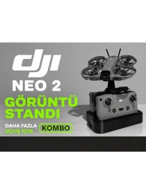Resim Print Zone Djı Neo 2 Uyumlu Drone, Kumanda ve Şarj Istasyonu ve Sergileme Standı Kumanda ve Batarya Organizeri 