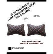 Resim Genel Markalar Mazda 121 Uyumlu Oto Koltuk Boyun Yastığı kırmızı 