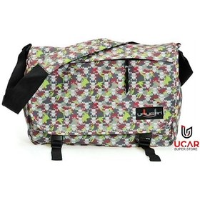 Resim Yaygan Postacı Çanta 40x30x 13 Cm Çok Renkli 