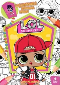 Resim Lol Surprise! Uçurtmalı Boyama Kitabı - Çıkartma 