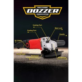 Resim 1500W Bakır Sargılı Motorlu Spiral Avuç Içi Taşlama Makinesi 