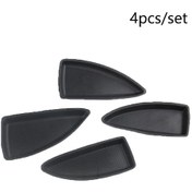 Resim 4 Adet/takım Kapı Anahtarı Çerçeve Kapağı Sol/sağ Ön/arka Plastik Cıvata Kapağı 