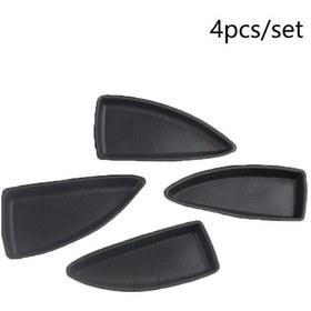 Resim 4 Adet/takım Kapı Anahtarı Çerçeve Kapağı Sol/sağ Ön/arka Plastik Cıvata Kapağı 