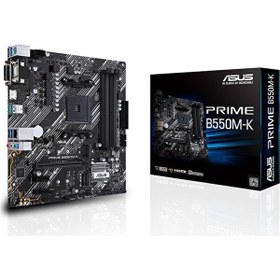 Resim Prime B550M-K AMD B550 4400 MHz DDR4 AM4 mATX Anakart 