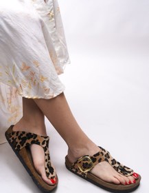 Resim Riccon Giseraele Kadın Parmak Arası Terlik 0012601 Leopar - Leopar / 