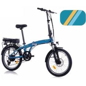 Resim Corelli BROSTER ELEKTRİKLİ KATLANIR BİSİKLET 27CM FREN VB-MD 20 JANT 7 VİTES YEŞİL 
