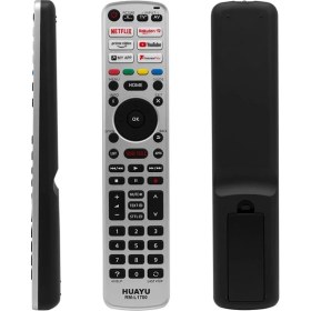 Resim Kapamarka Kl Rm-L1700 Netflıx-Youtube-Prıme Vıdeo-Rakuten Tuşlu Lcd Led Tv Kumanda 