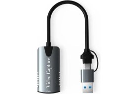 Resim 4K HDMI Video Yakalama Kartı - Çift Giriş (Usb & Type-C), Tak-Çalıştır 