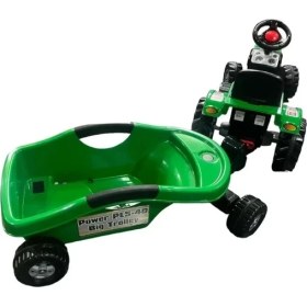 Resim Mey Ithalat® Power Pedallı Big Trolley Traktör 07-320 