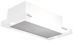 Resim Vicoa-Vuh 6001-W-60 Cm. Beyaz Dolap Altı Davlumbaz - 500 m³/saat Yüksek Emiş Gücü 