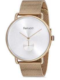 Resim Ferrucci Erkek Altın Kol Saati Fc 1019 13032h.6 640012 