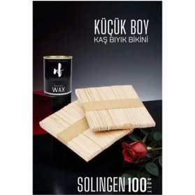 Resim MORESUN BX Ağda Spatulası Solingen Küçük Boy 100 ADET 