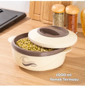 Resim Porsima 3149 1000 Ml Yemek Termosu Paslanmaz Çelik Sefer Tası Kre 