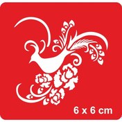 Resim Güzelliği Dillere Destan Tavuskuşu Tattoo Geçici Dövme Şablonları Kına Kalıpları 