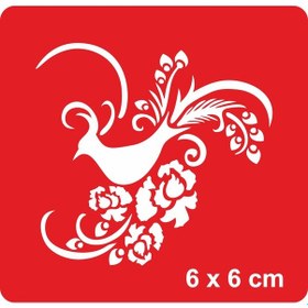 Resim Güzelliği Dillere Destan Tavuskuşu Tattoo Geçici Dövme Şablonları Kına Kalıpları 