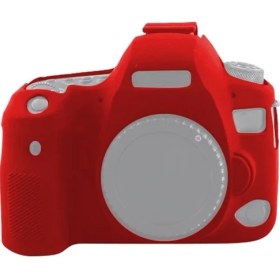 Resim Zshskj Eos 6d Mark Iı Için Yumuşak Silikon Koruyucu Kılıf - Kırmızı (Yurt Dışından) 