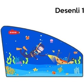 Resim Ally Araç-araba Manyetik Yan Cam Güneşlik -gölgelik- 5775 