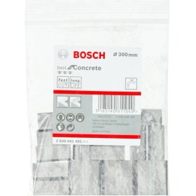 Resim Bosch - Best Serisi Elmas Sulu Karot Uç Segmanı 300 mm Için 18 Parça 