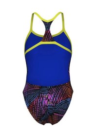 Resim Arena Energy Swimsuit Booster Back Kadın Yüzücü Mayosu 008160650 Çok Renkli 