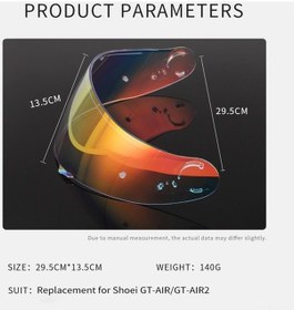 Resim Yulong Ximistore9 Shoei Gt-aır İçin Uv Koruma, Anti-buğu Ve 