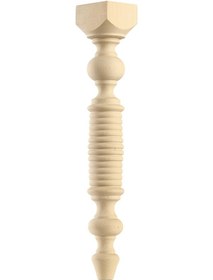 Resim Ahşap Kayın Sehpa Ayağı / St1059 Ahşap 