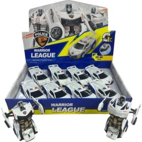 Resim Kiddico Toys Kutuda 8'li Robot Olan Araba (1 Adet) 