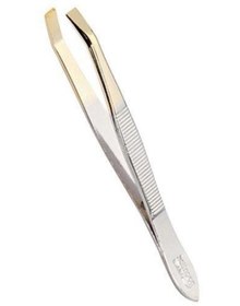 Resim Solingen Paslanmaz Çelik Cımbız Gold düz ağız 