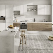 Resim Çanakkale Seramik Ornament Karo Klasik Gri 33 x 33 cm 1,42 m2 