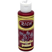 Resim Rich Akrilik Boya Metalik 120 CC Bordo 0762 