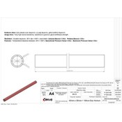 Resim IBRAS 65767 3 KAT POLYESTERLİ SİLİKON 45MM DÜZ HORTUM 1 MT 